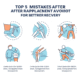 Top 5 Mistakes After Knee Replacement: What You Must Avoid for Better Recovery