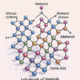 Colorful schematic of HCOOCH CH2 H2O reaction showing methyl formate breaking down into formic acid and methanol with water molecules