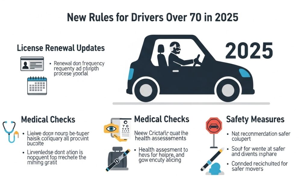 New Rules for Drivers Over 70: What Older Motorists Need to Know in 2025