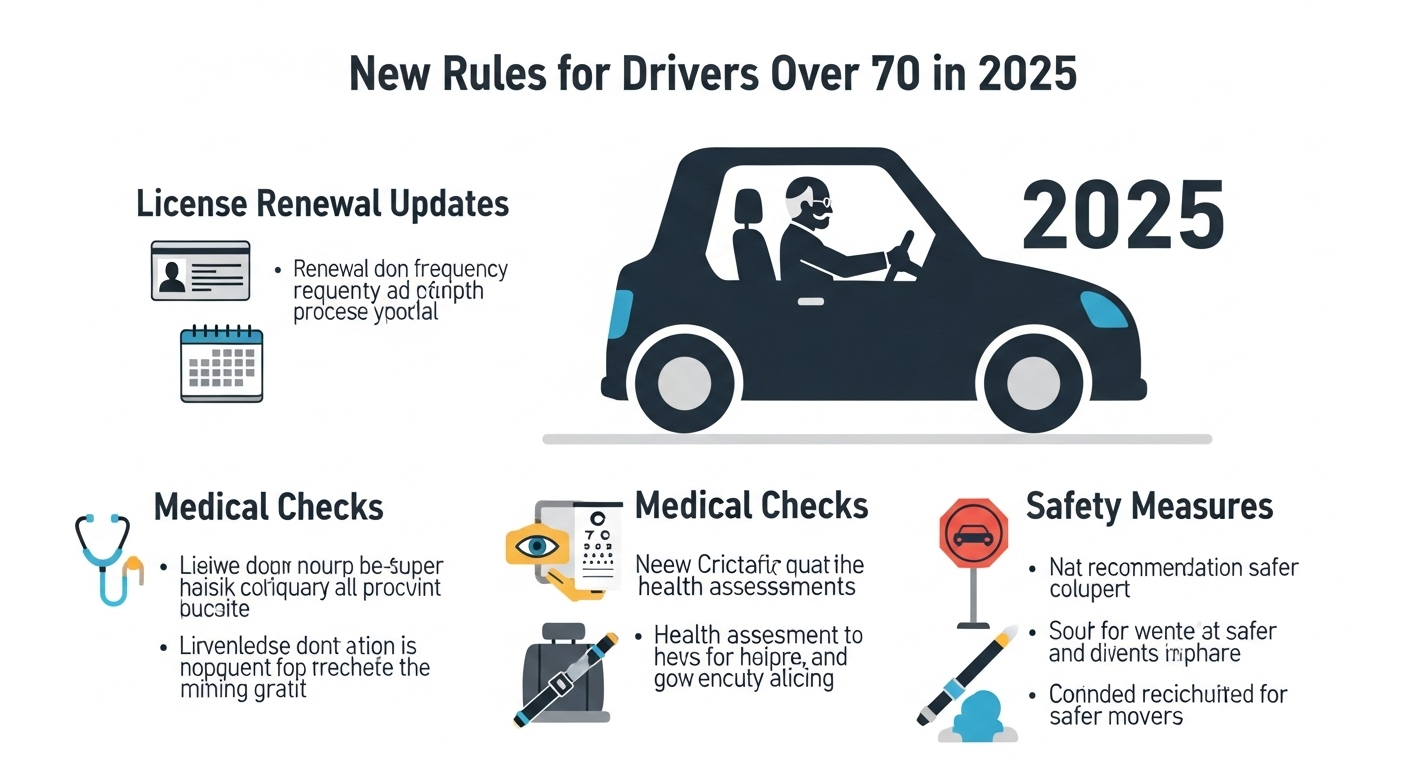 New Rules for Drivers Over 70: What Older Motorists Need to Know in 2025