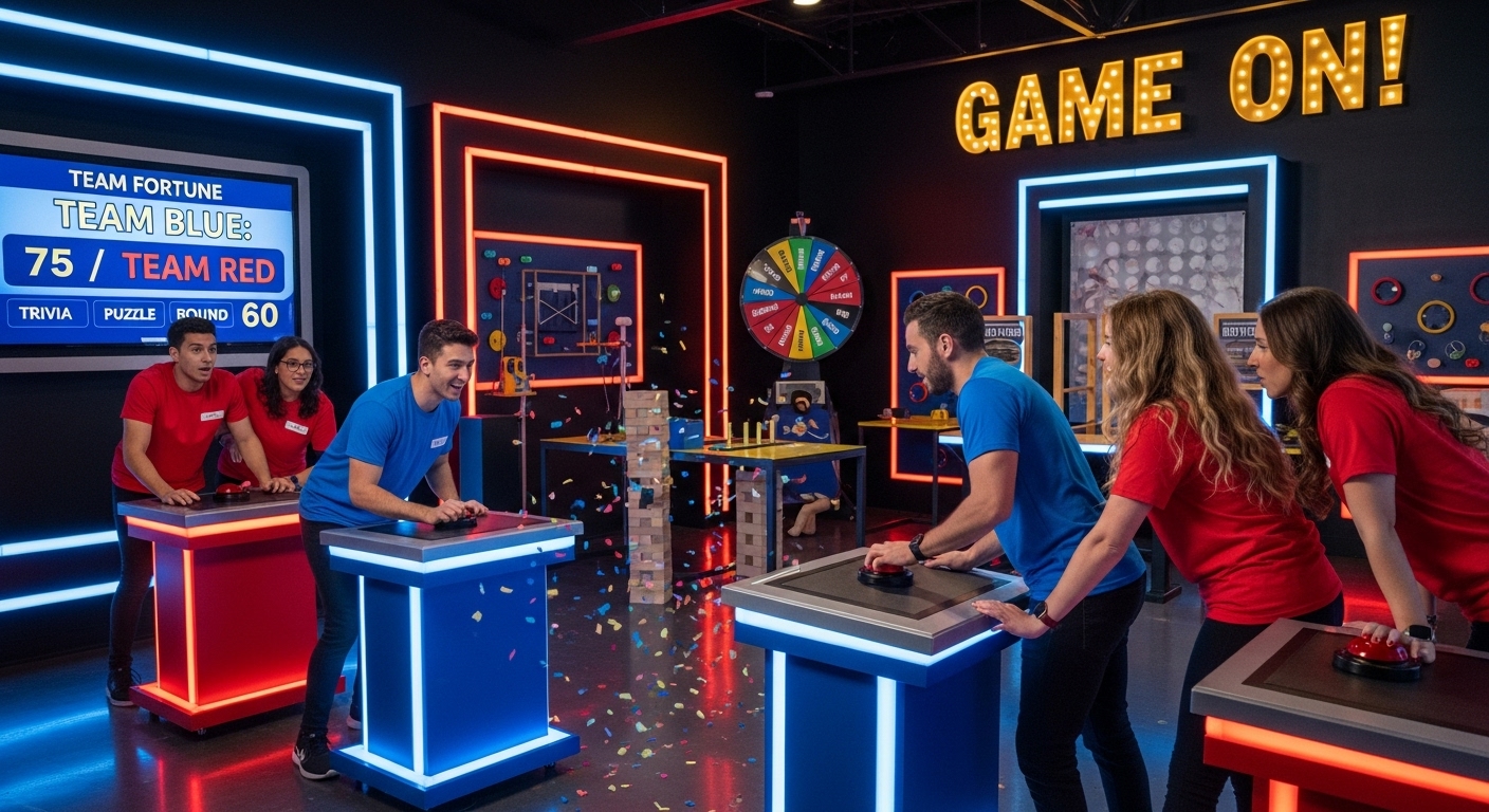Game Show Battle Rooms: The Ultimate Interactive Entertainment Experience