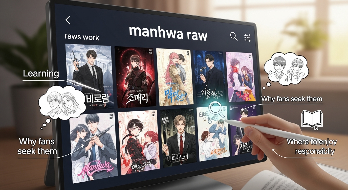 Discover the fascinating world of manhwas raw — Korean webtoons in their original form. Learn how raws work, why fans seek them, and where to enjoy them responsibly.
