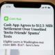cash app spam text lawsuit settlement